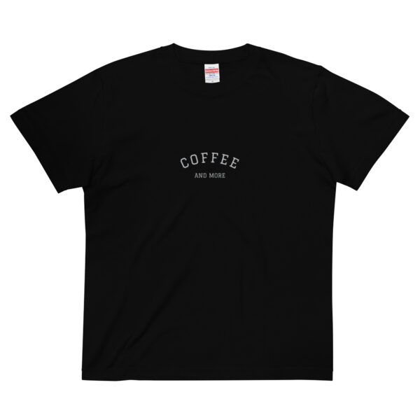 Adult quality tee black front