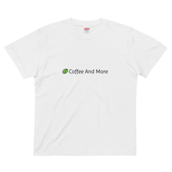 Adult quality tee white front