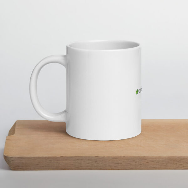 white glossy mug white 20 oz cutting board