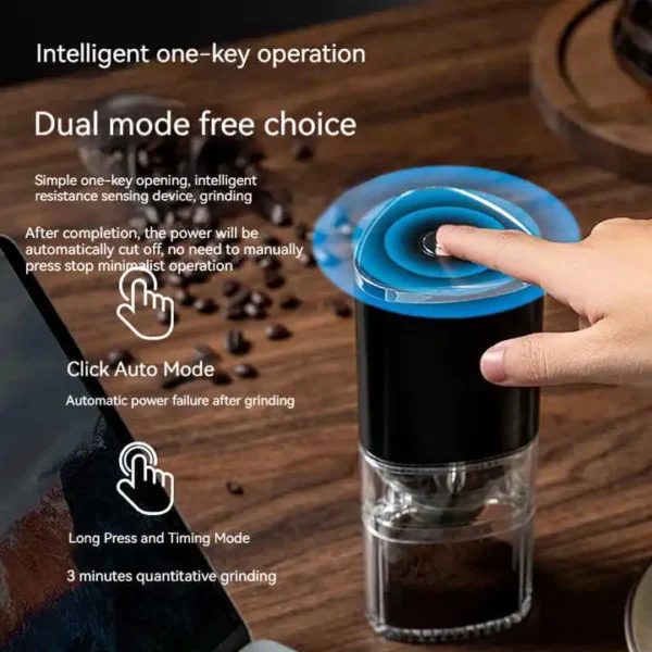 Mini Portable Electric USB Coffee Grinder - Image 4